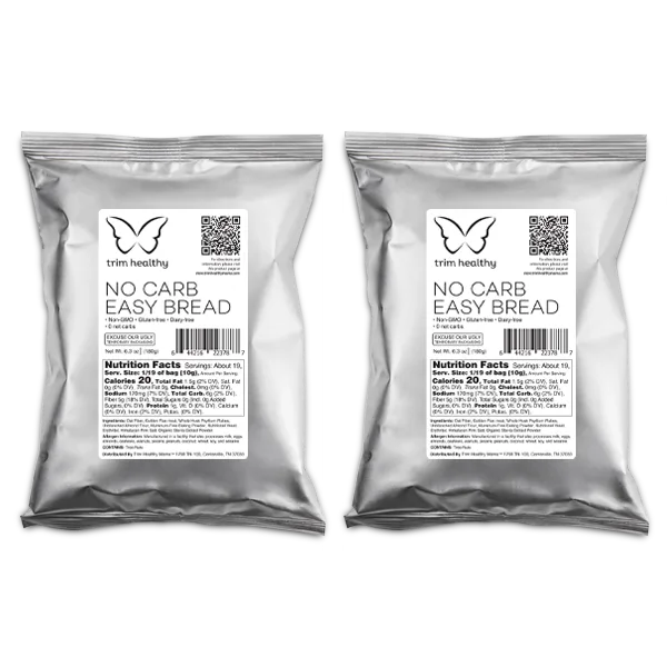 No Carb Easy Bread Mix 6.3oz Bag 2-pack